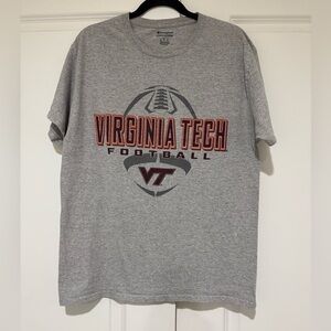 Champion Virginia Tech Football T men's sz L